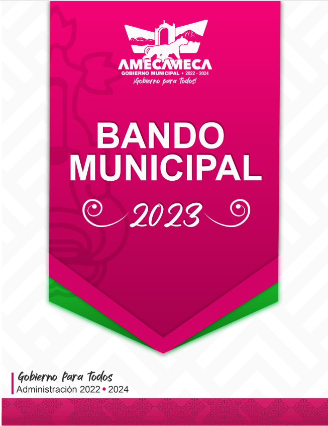 Bando municipal Amecameca 2023