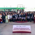 FORTALECEN GOBERNADORA MTRA. DELFINA GÓMEZ Y ALCALDESA DRA. IVETTE TOPETE LA INFRAESTRUCTURA ESCOLAR EN AMECAMECA.