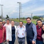 ALCALDESA IVETTE TOPETE ENCABEZA GIRA PARA VERIFICAR CONDICIONES DE LAS CARRETERAS ESTATALES EN AMECAMECA.