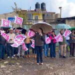ALCALDESA IVETTE TOPETE CUMPLE SU COMPROMISO CON SAN PEDRO NEXAPA: INICIA PAVIMENTACIÓN DE CALLE TRAS AÑOS DE ABANDONO.