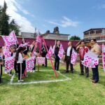 ALCALDESA DRA. IVETTE TOPETE GARCÍA INICIA LA CONSTRUCCIÓN DE UNA NUEVA AULA EN AMECAMECA.