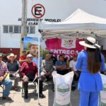 ENTREGA GOBIERNO DE AMECAMECA 15,800 KILOS DE SEMILLA DE AVENA A PRODUCTORES DEL CAMPO
